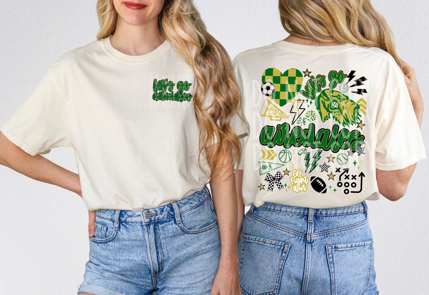 Let’s Go Airedales Tee