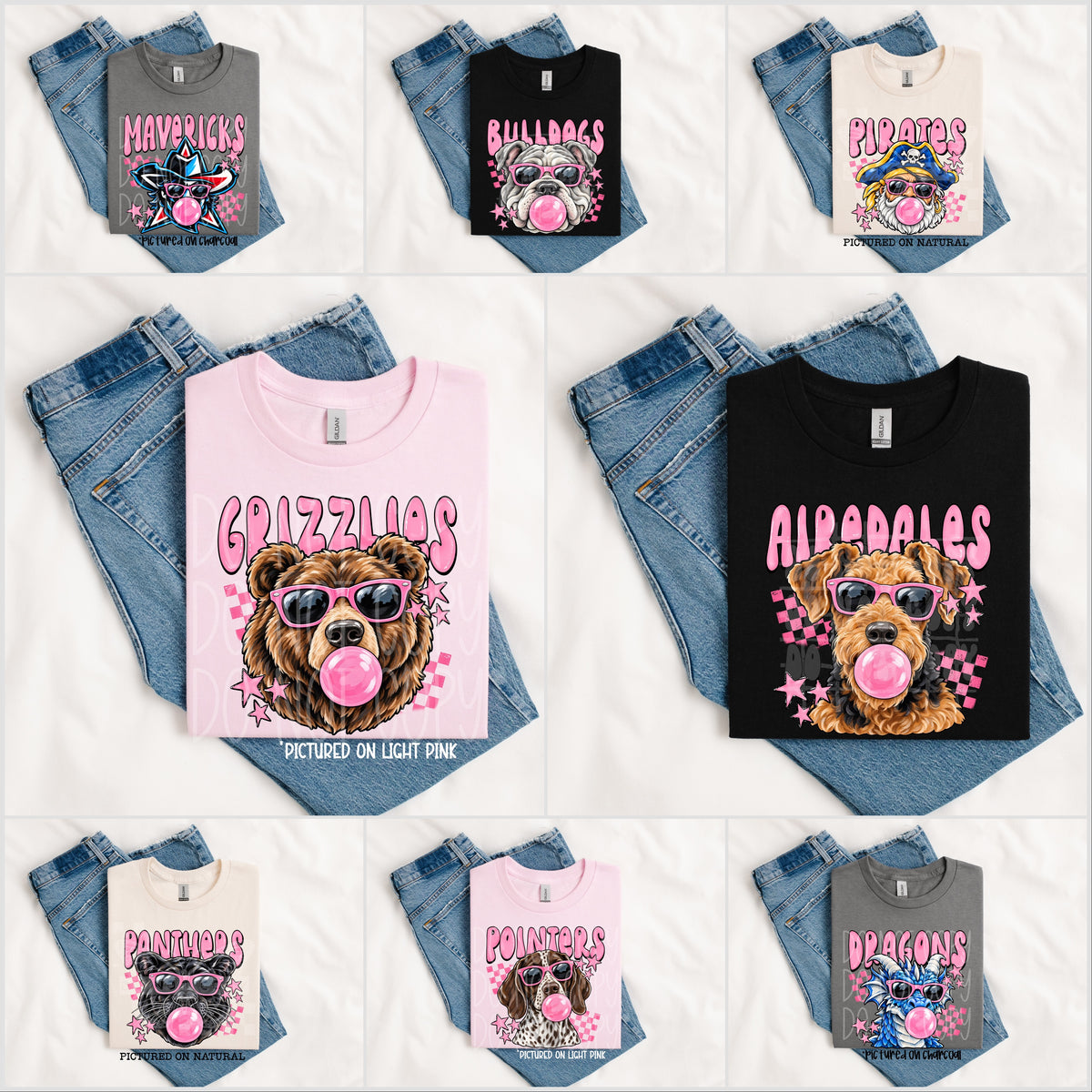 TOTW: Mascot Pink Bubblegum Tee