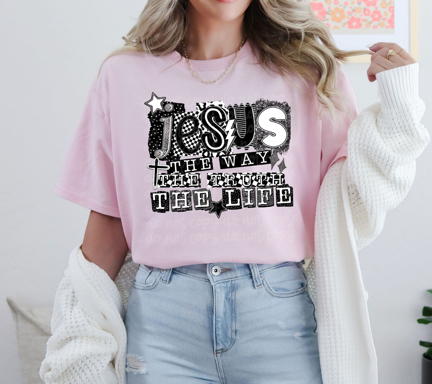 Jesus The Way The Truth The Life Tee