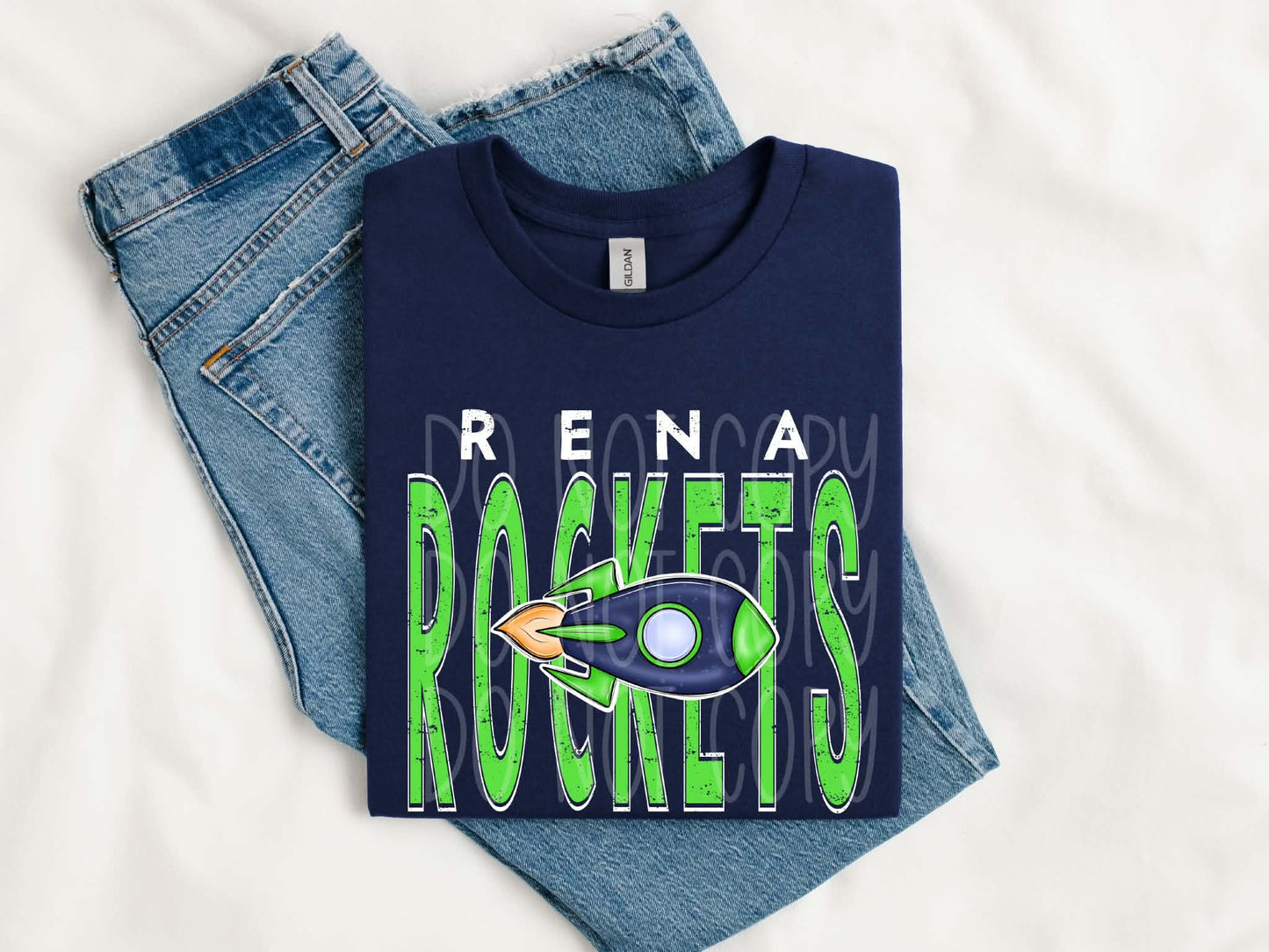 Simple Rena Rockets Tee