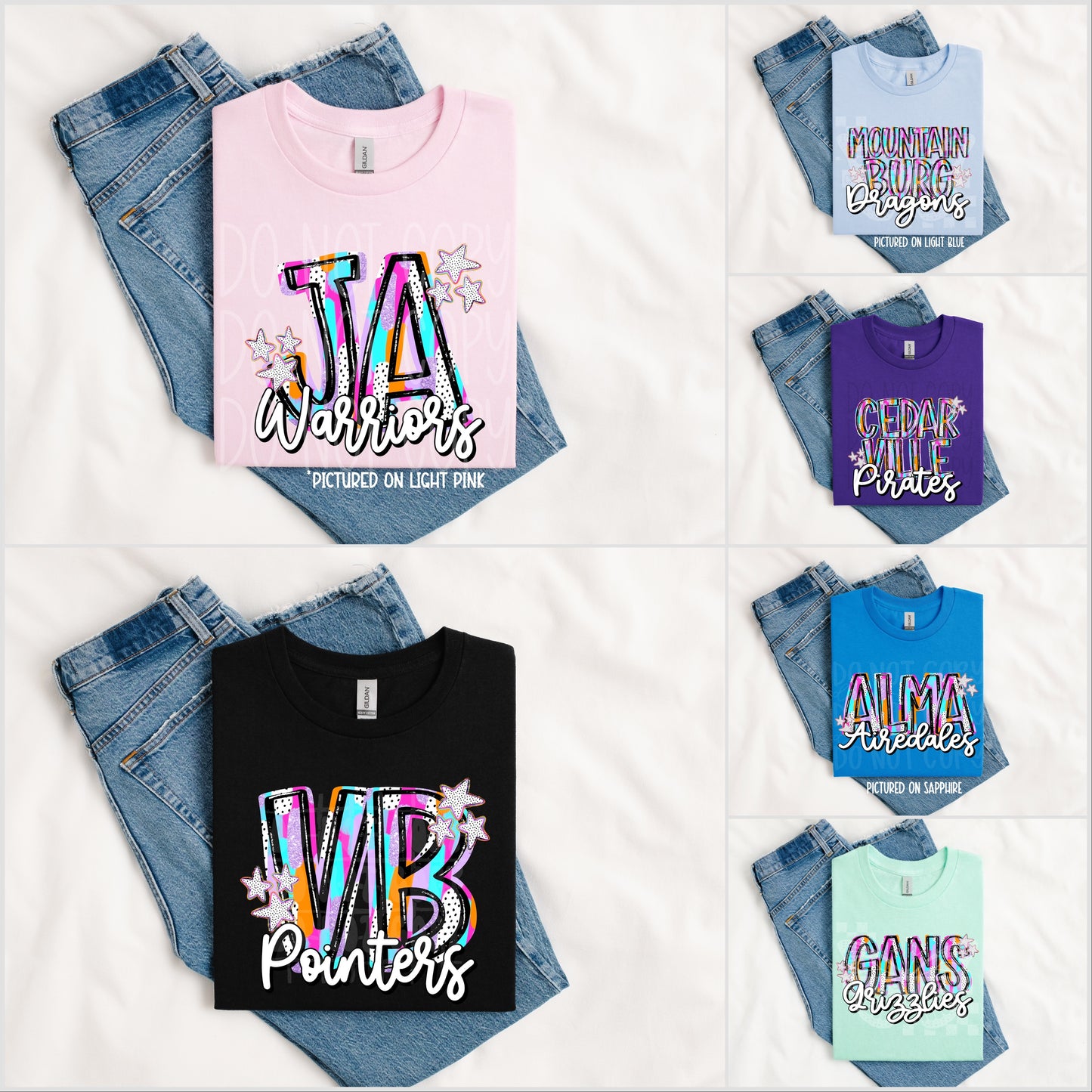 TOTW: Summer Brushstroke Mascot Tee