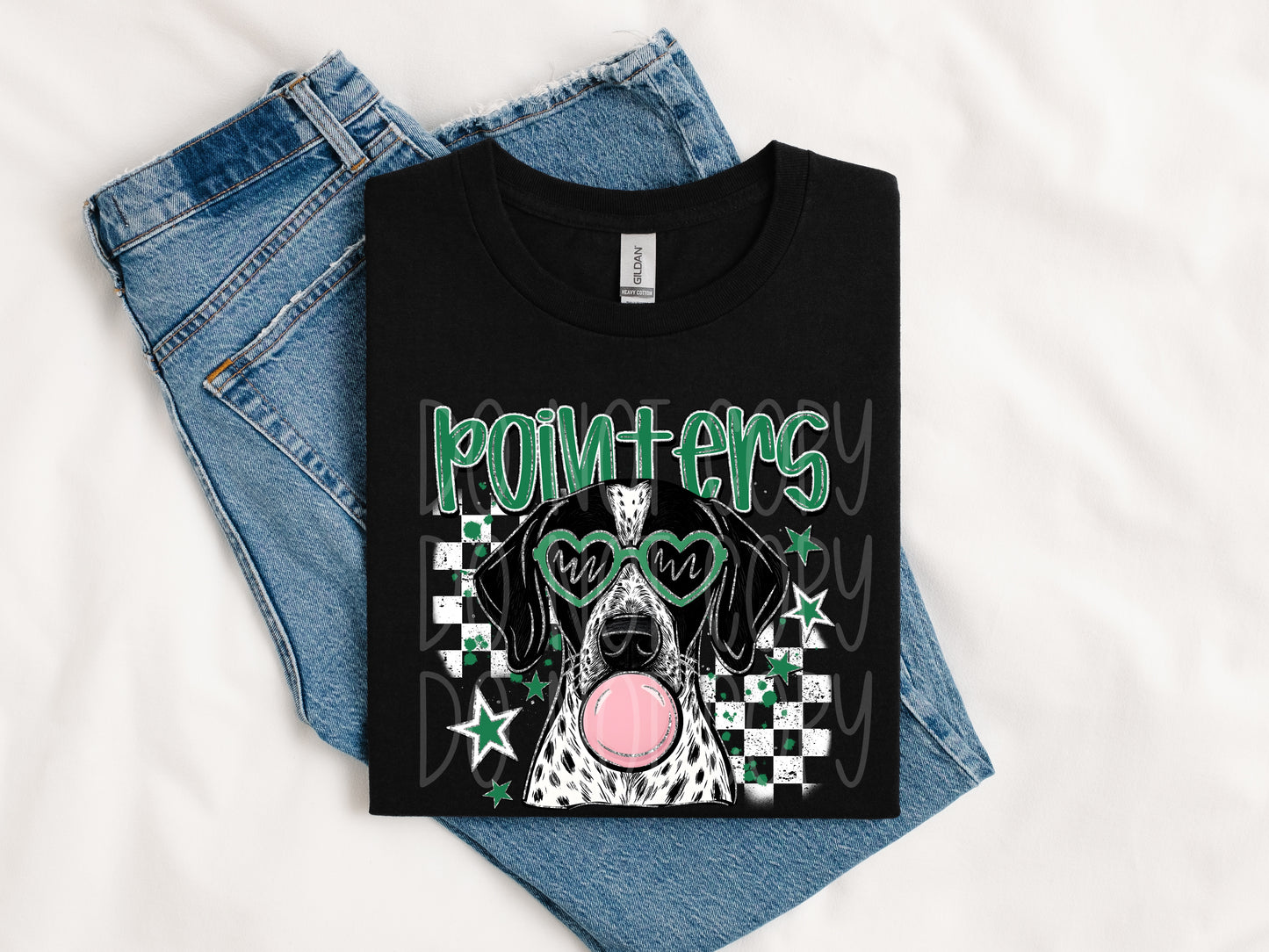 Pointers Bubblegum and Glitter Tee