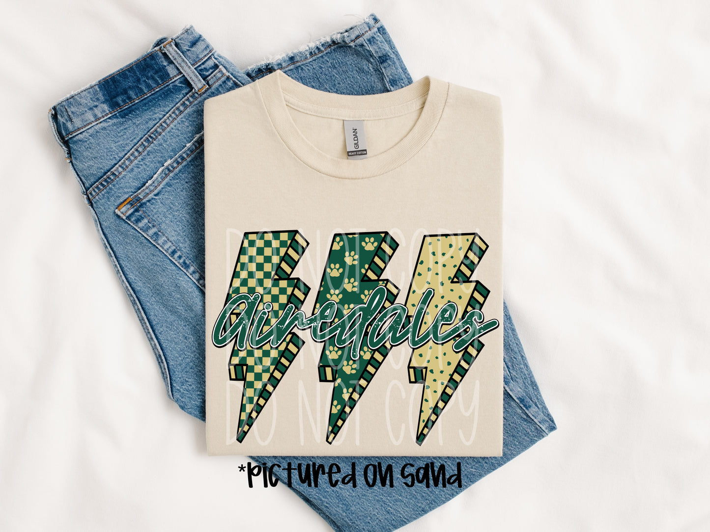 Airedales Thunderbolt Tee