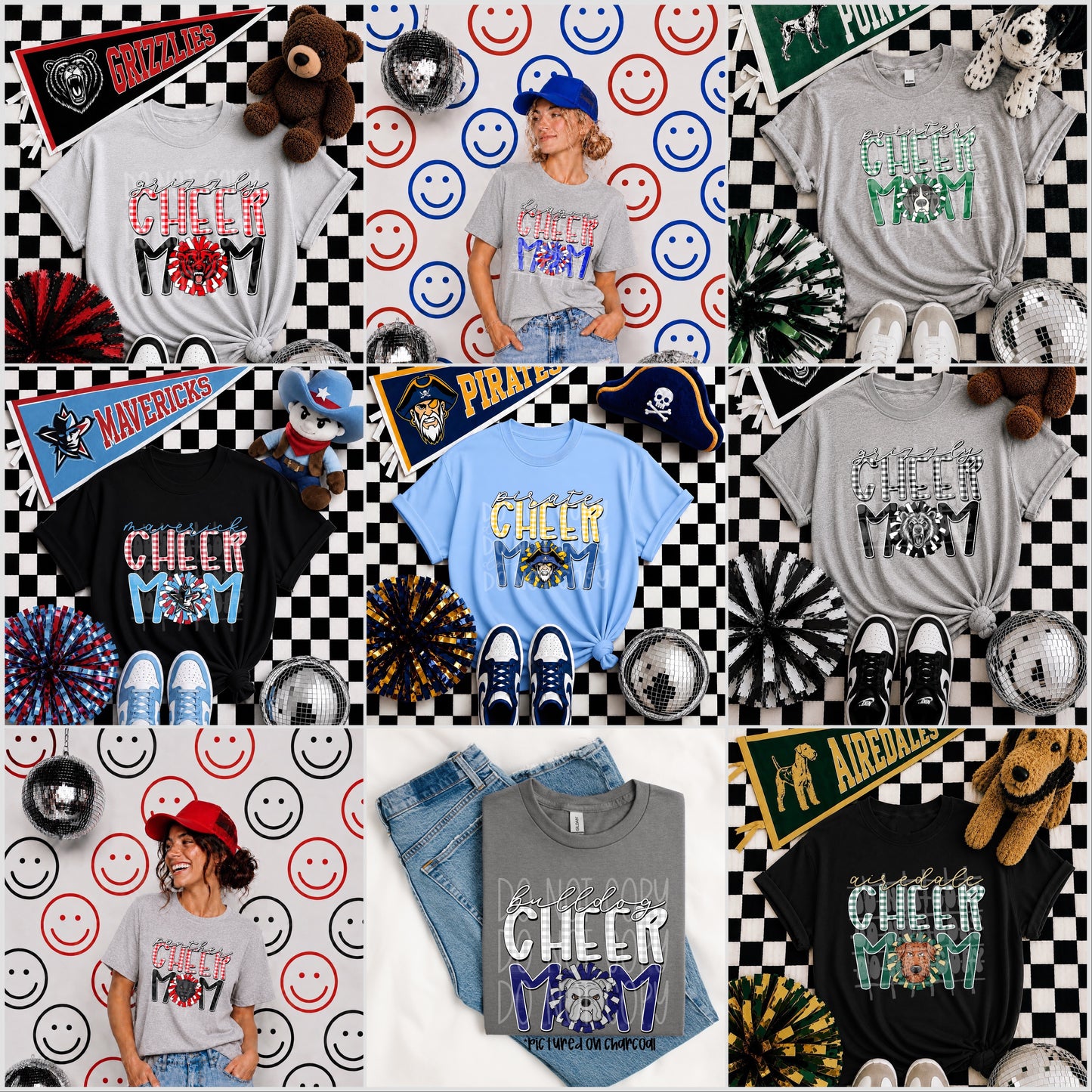 TOTW: Mascot Cheer Mom Tee