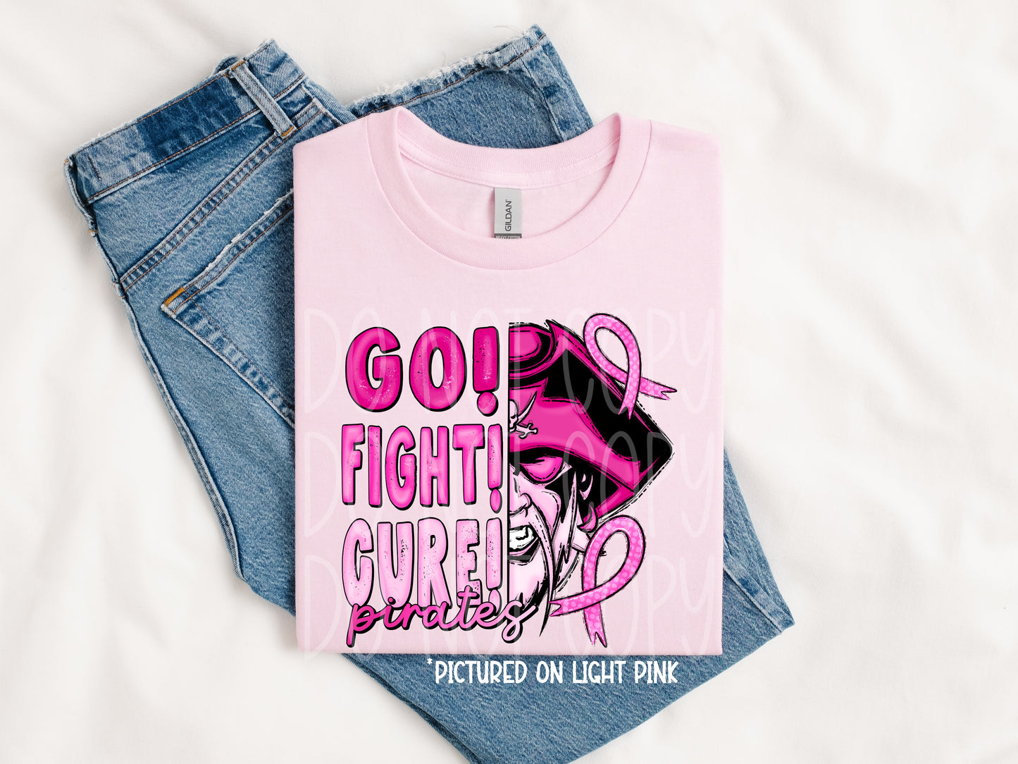 Go Fight Cure Pirates Tee