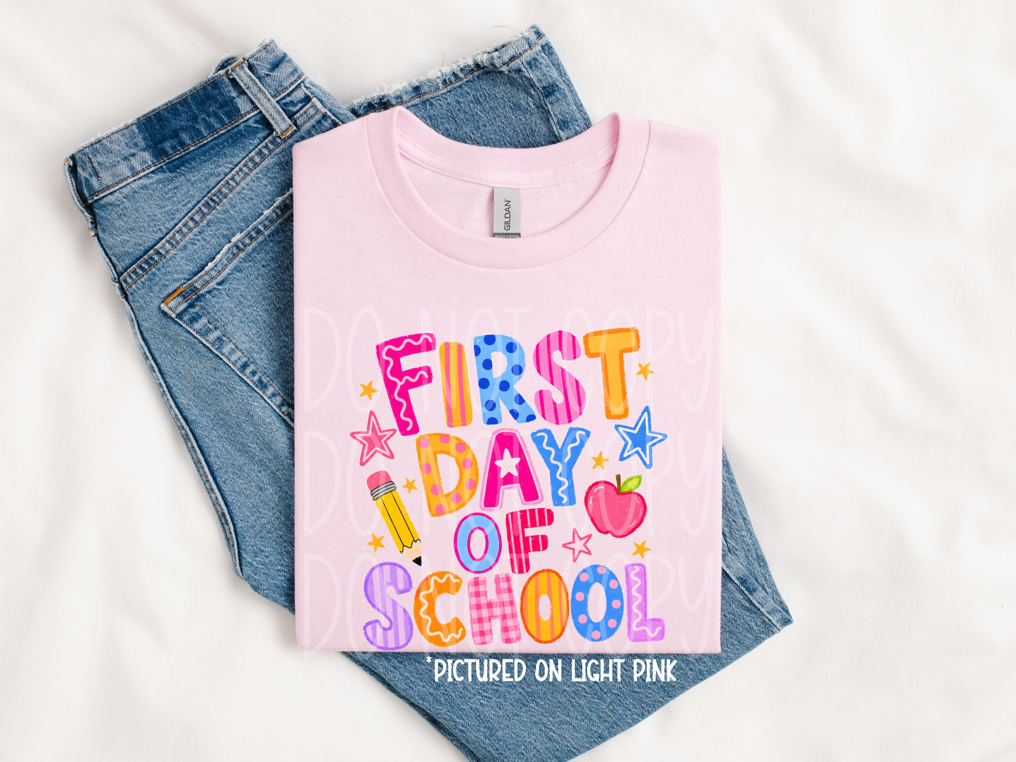 TOTW: First Day of School Doodles Tee
