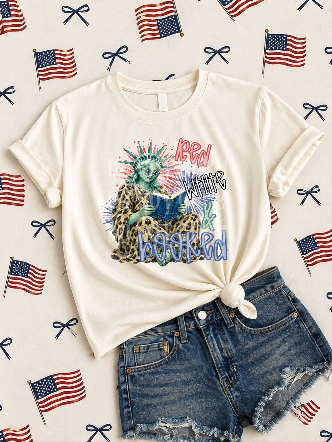 TOTW: Red White and Booked Tee