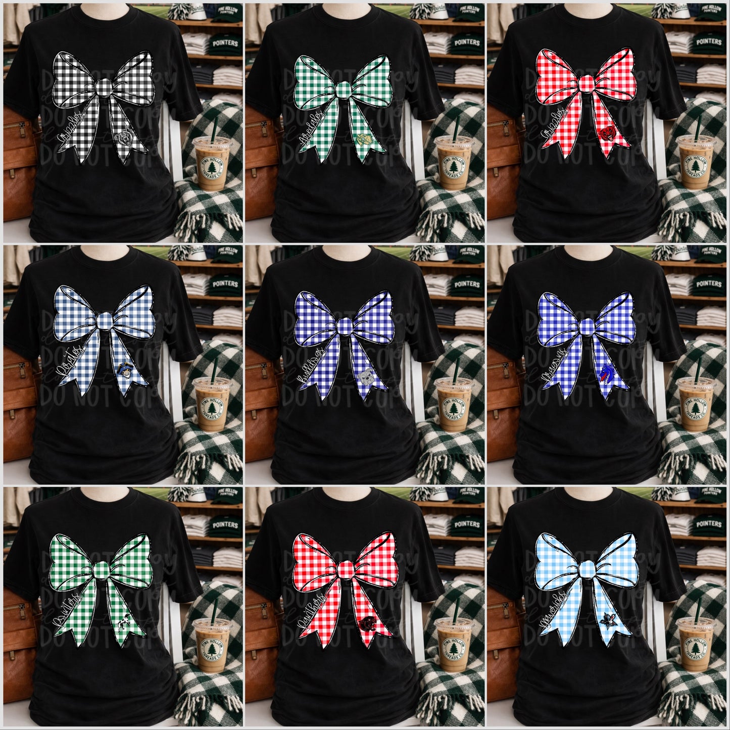 TOTW: Gingham Bow Mascot Tee