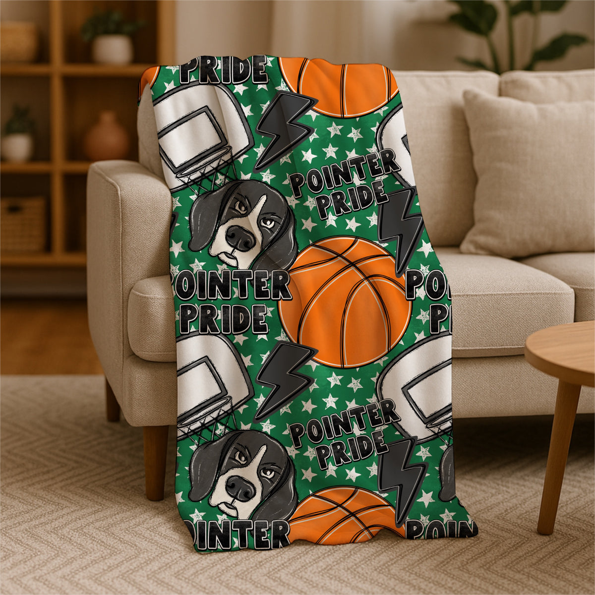 Pre-Order Pointer Pride Basketball Blanket