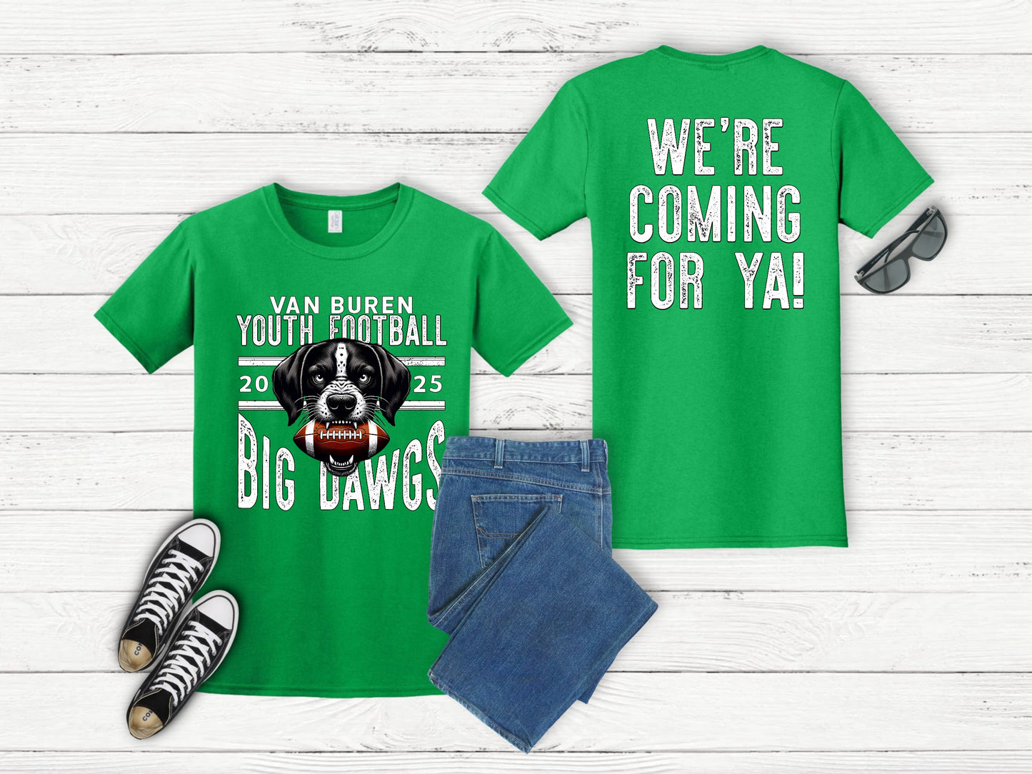 Youth Football 2025 Tee