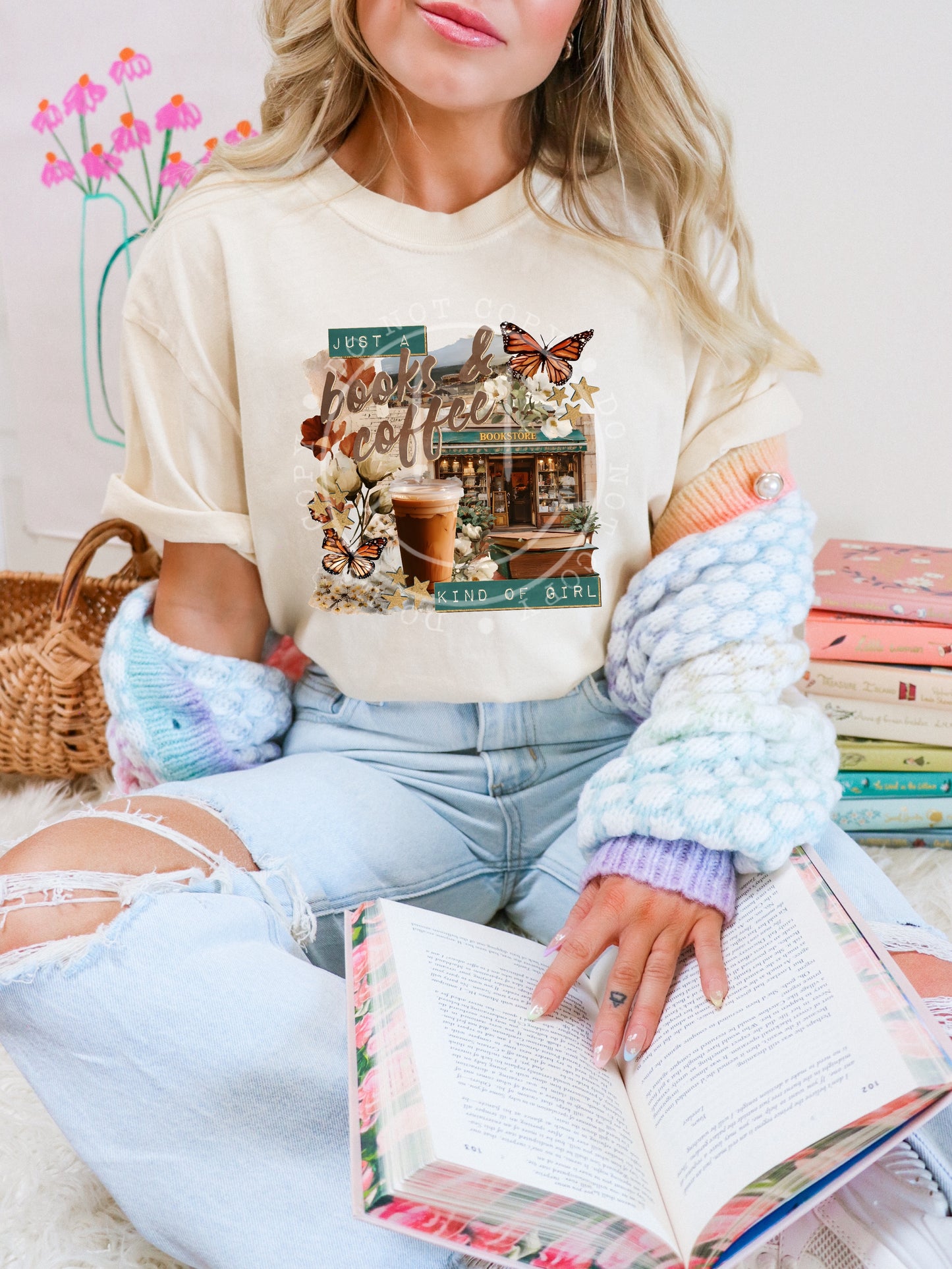 TOTW: Just a Coffee and Books Kind of Girl Tee