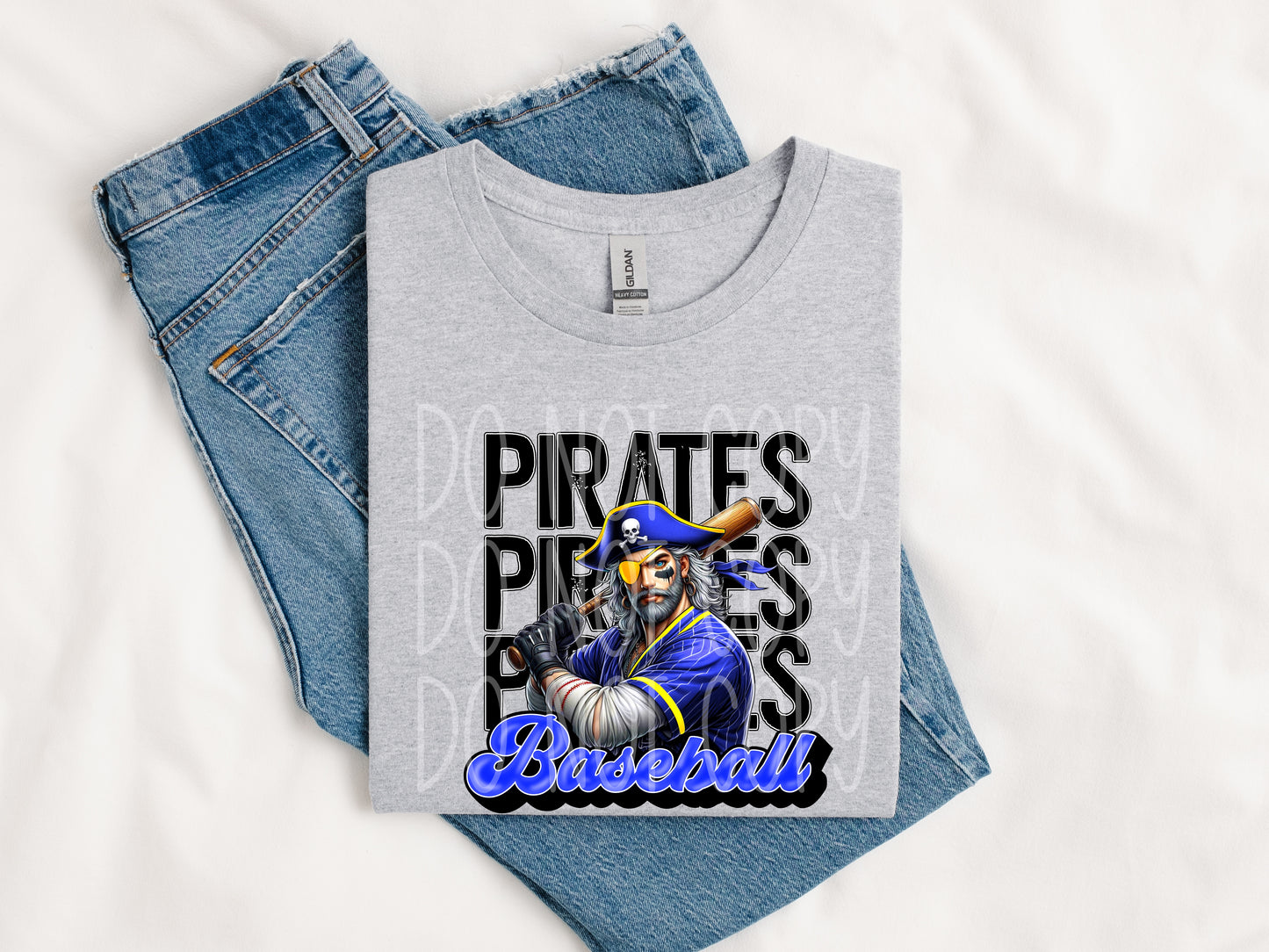 Pirate Baseball Tee