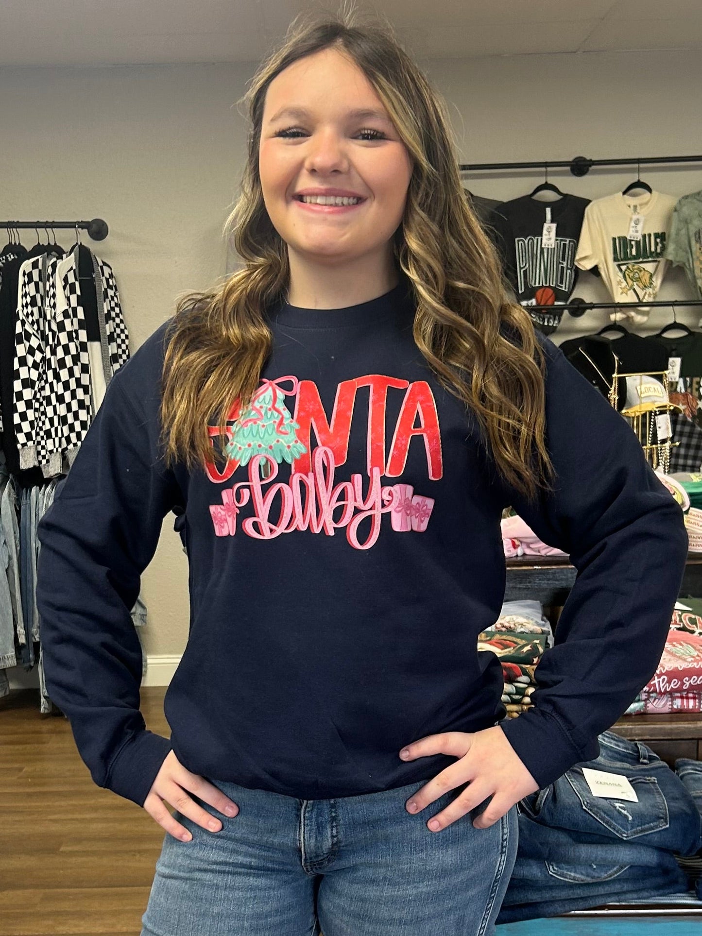 RTS Santa Baby Sweatshirt