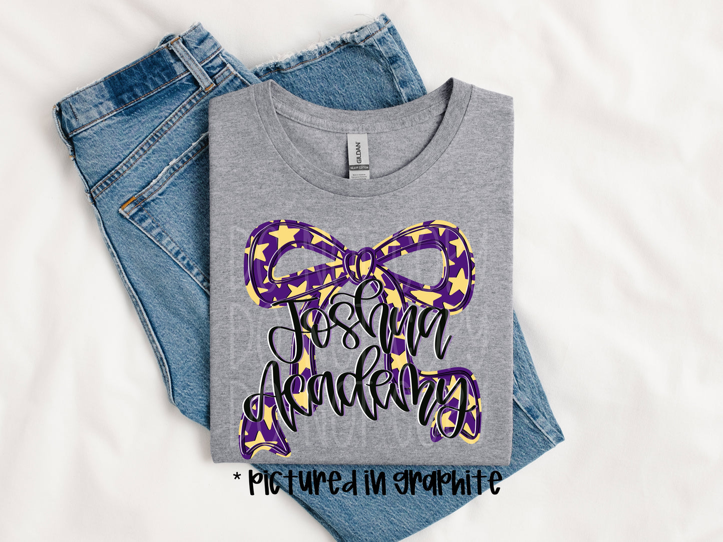 Joshua Academy Star Bow Tee