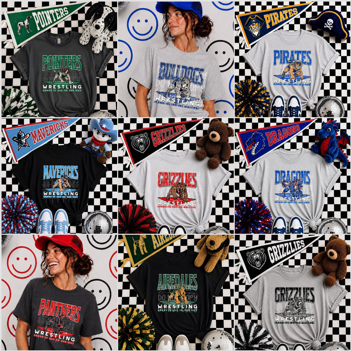 TOTW: Wrestling Mascot Tee