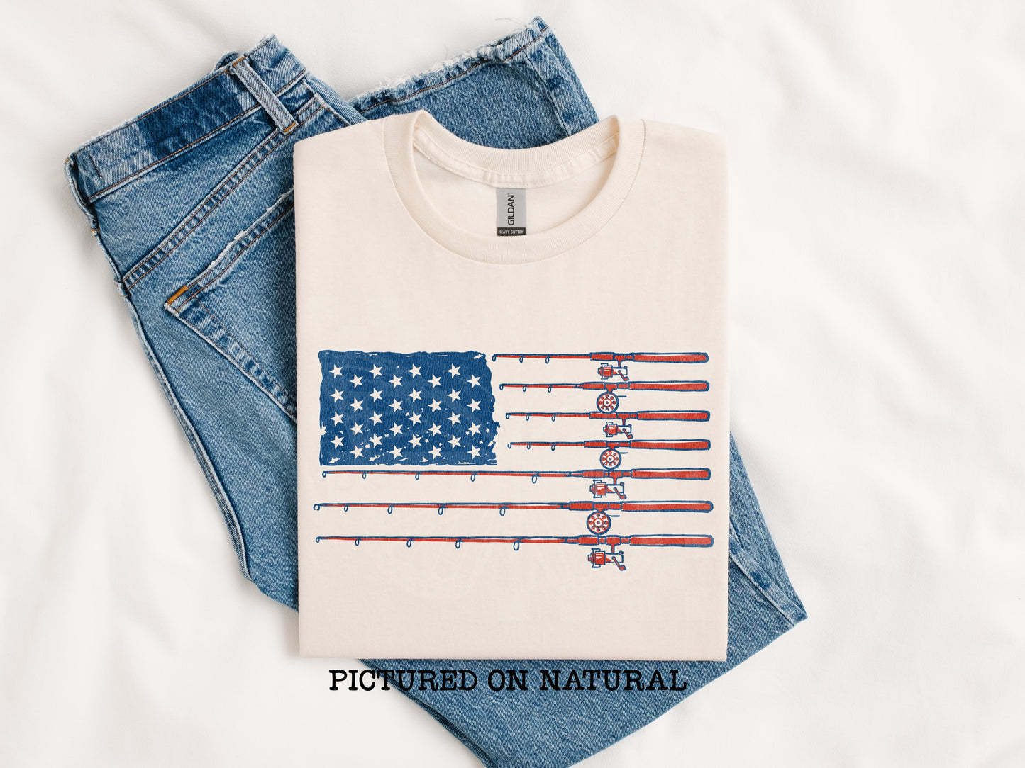TOTW: Fishing Reels Flag Tee