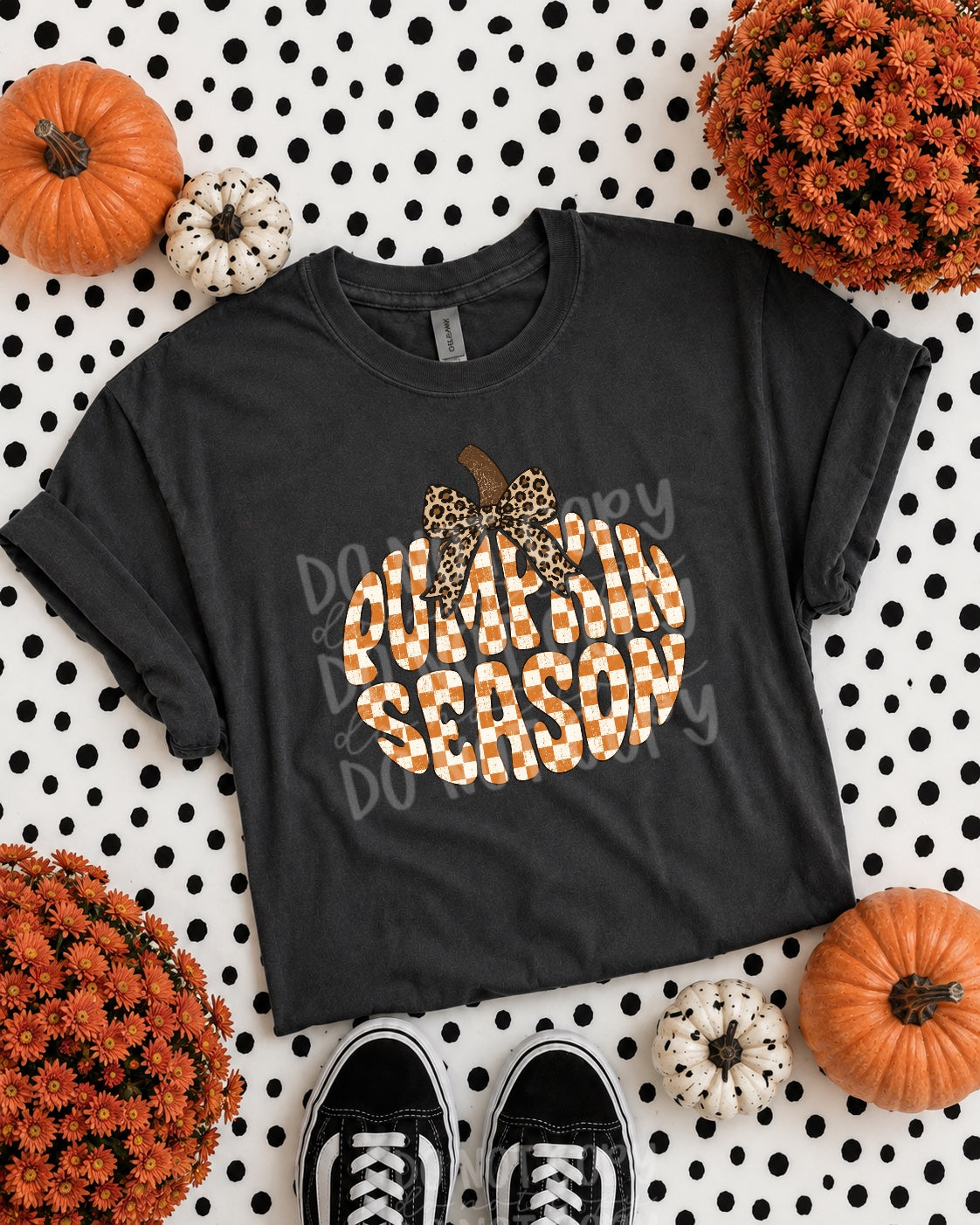 TOTW: Pumpkin Season Checkered Tee