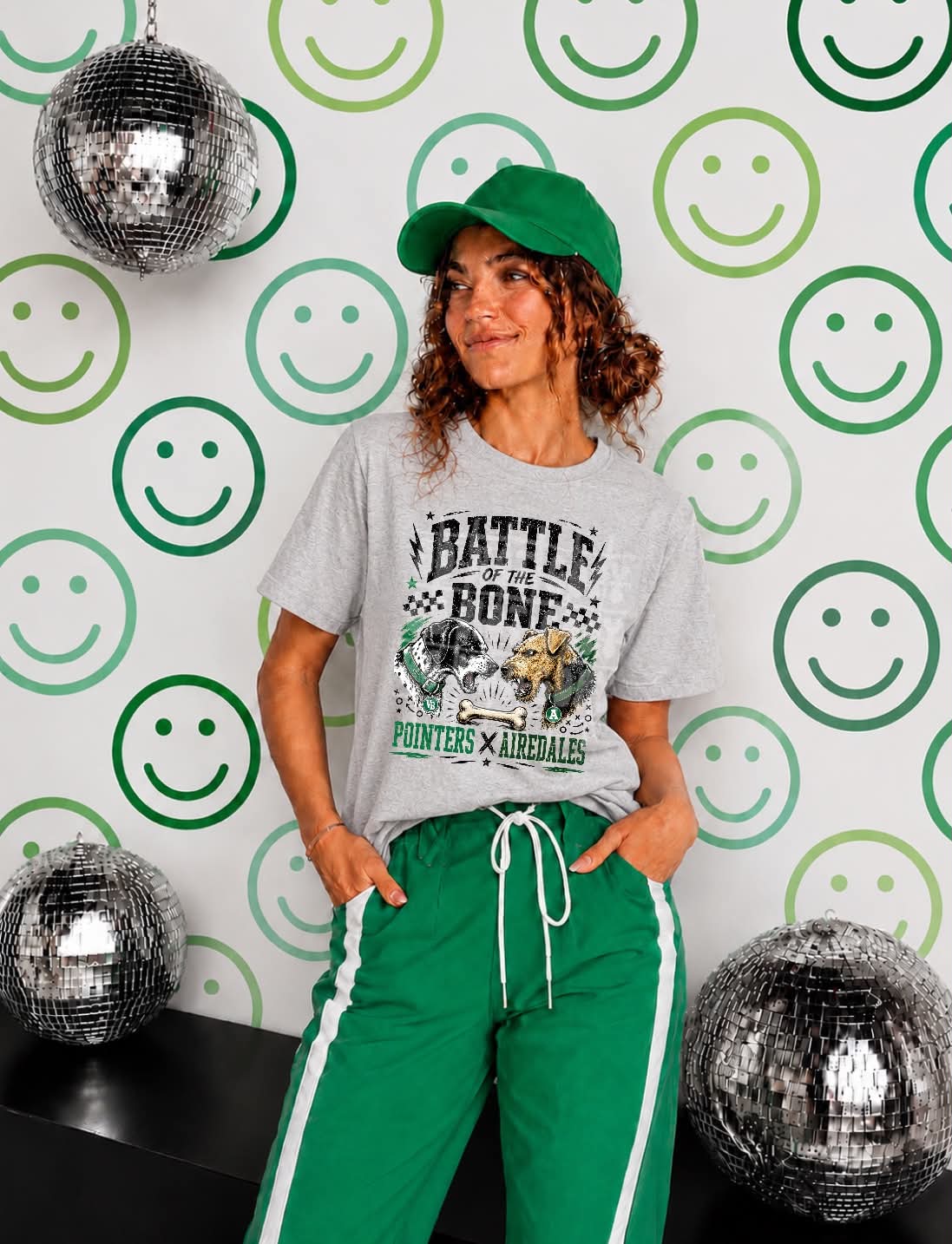 Airedales-Pointers Battle Mode tee