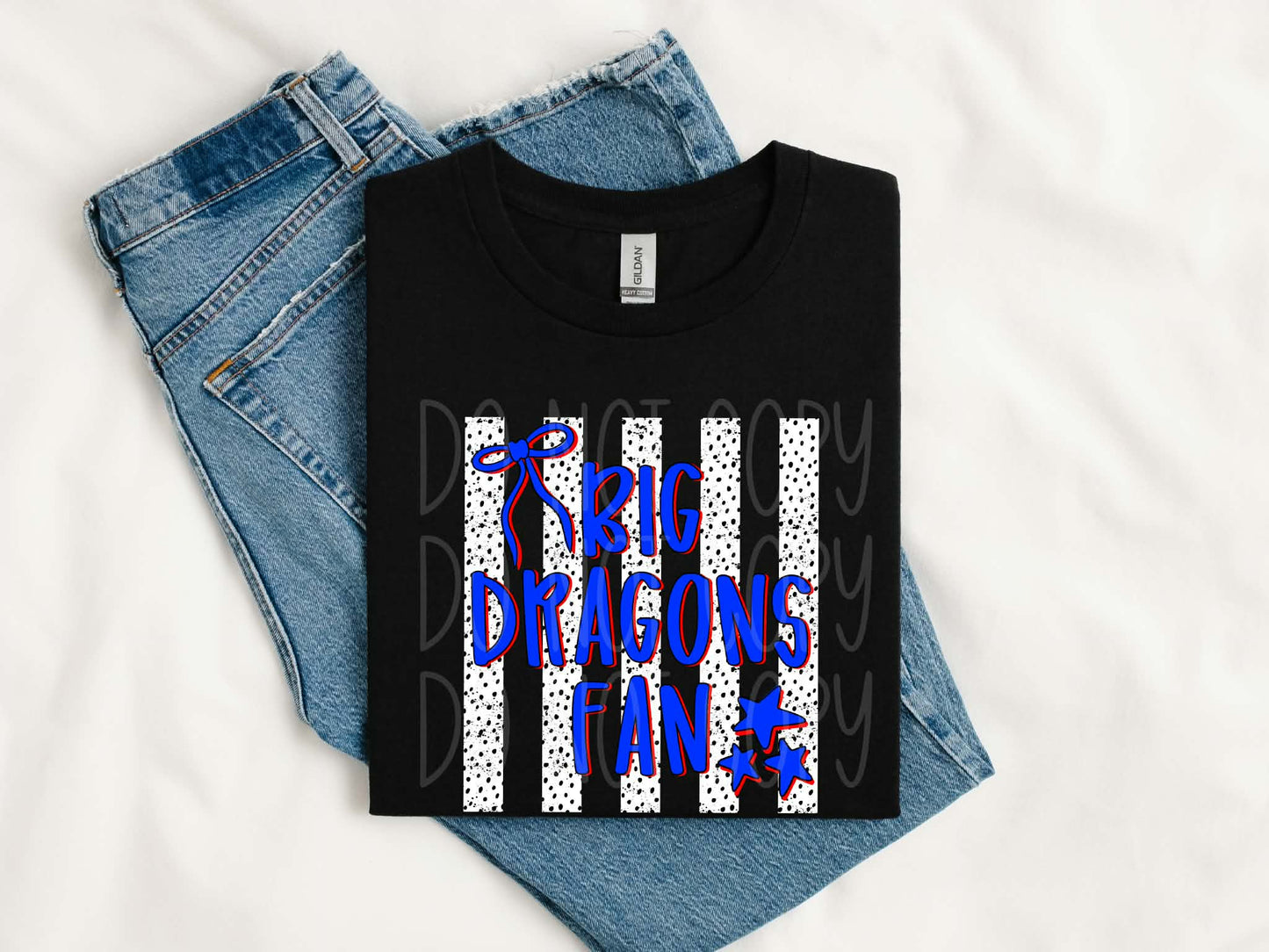 Big Dragons Fan Tee