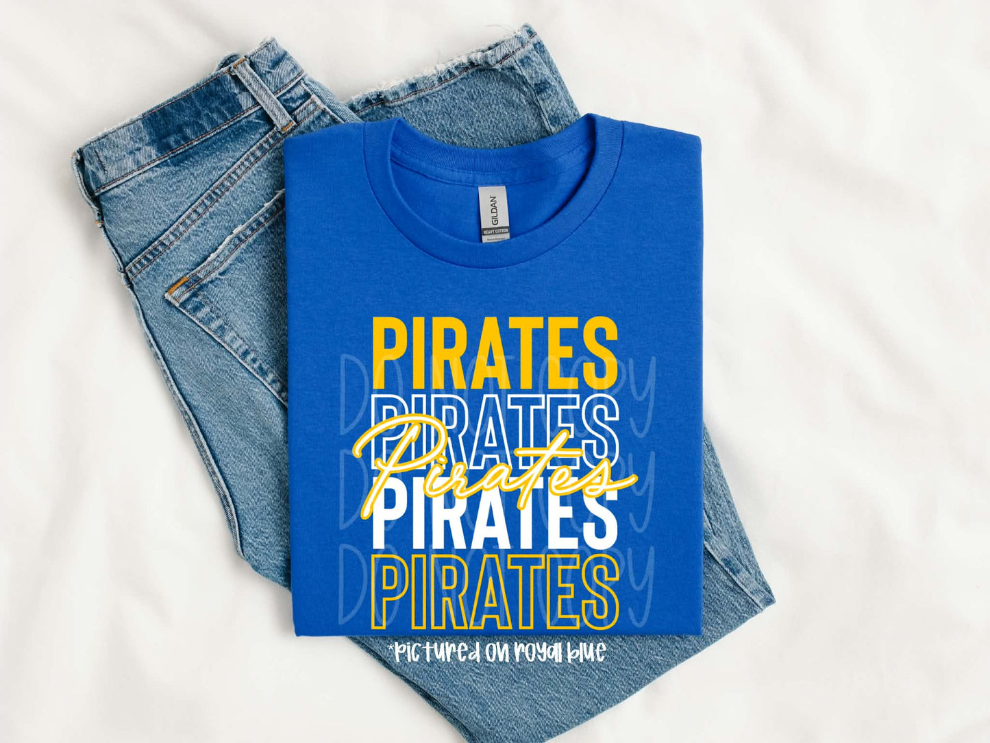 Pirates Stacked Tee