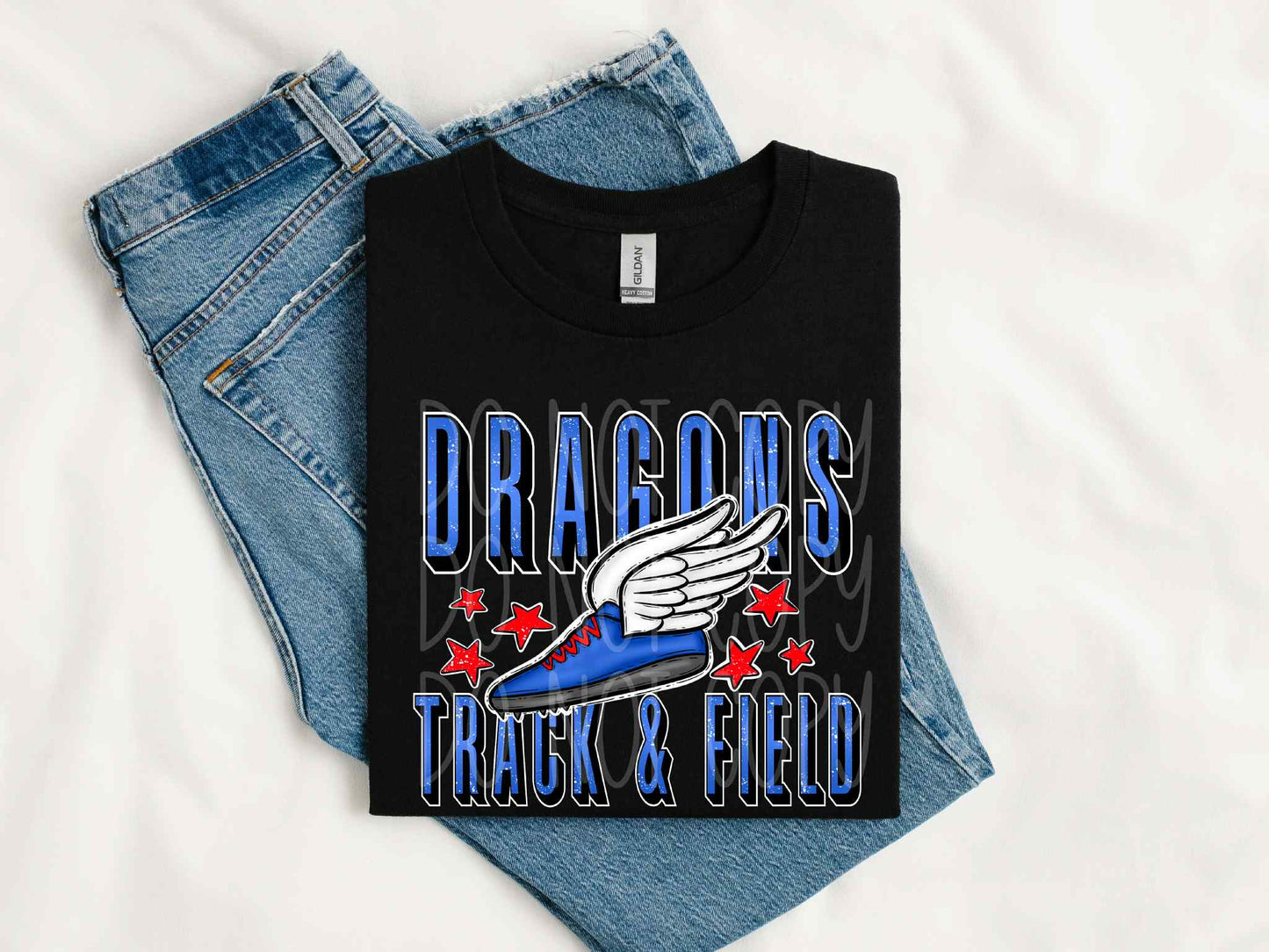 Dragons Track and Field Tee