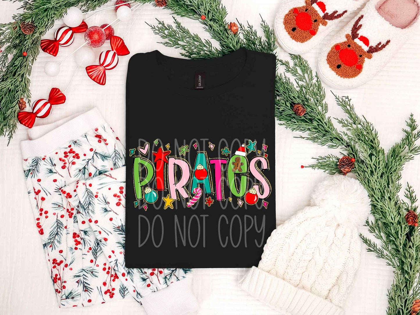 Pirates Christmas Tee