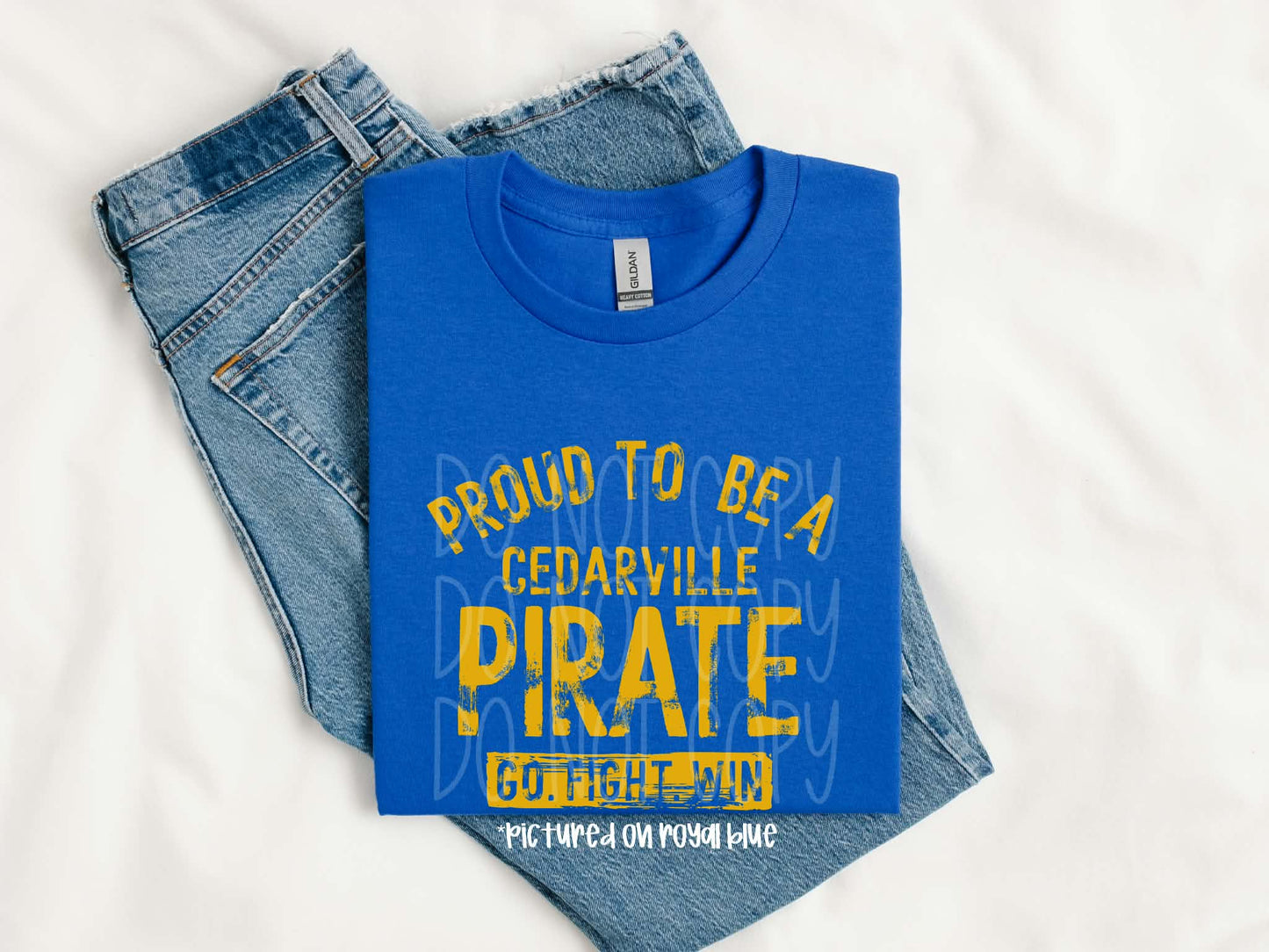 Proud To Be A Cedarville Pirate Tee