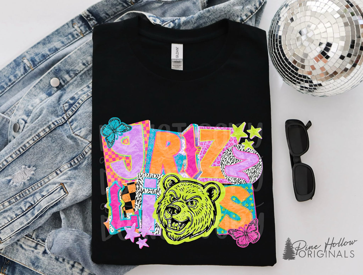 Grizzlies Neon Tee
