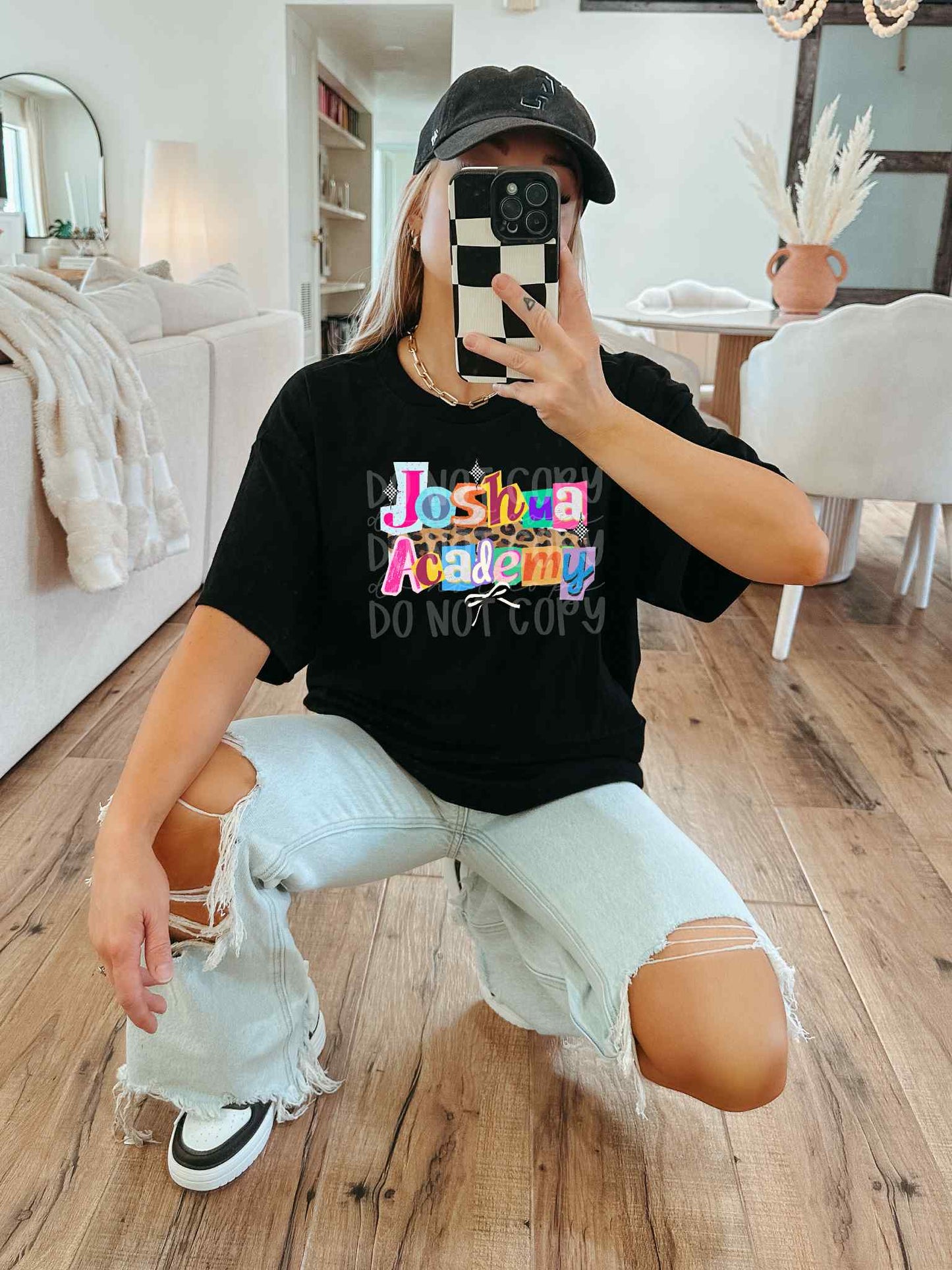 Joshua Academy Ransom Letters Tee