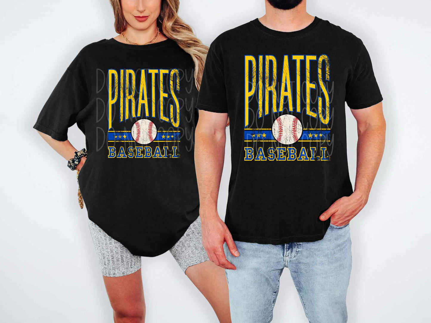 Pirates Baseball Retro Tee