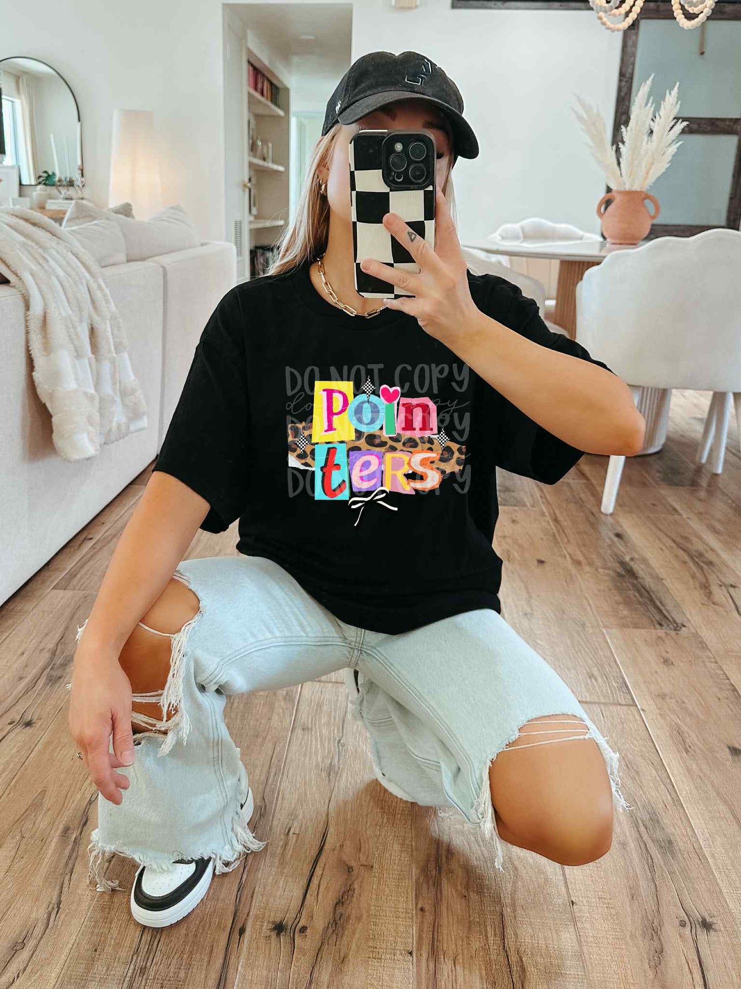 Pointers Ransom Letters Tee