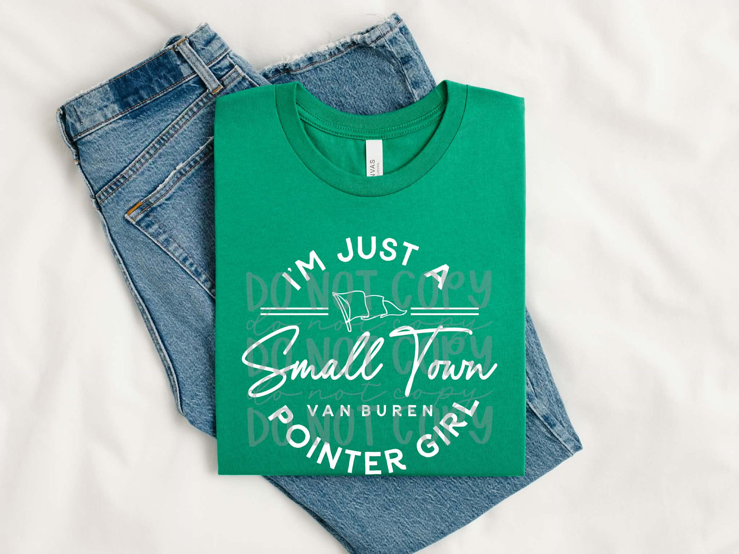 I'm Just A Small Town Pointer Girl Tee
