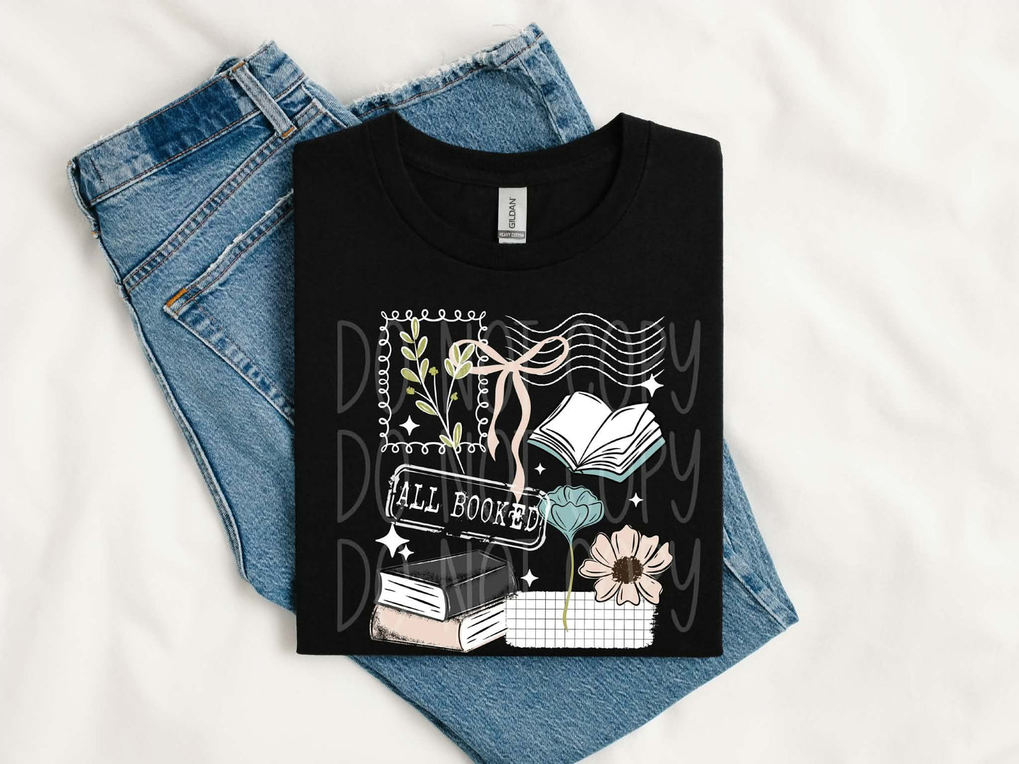 All Booked Tee