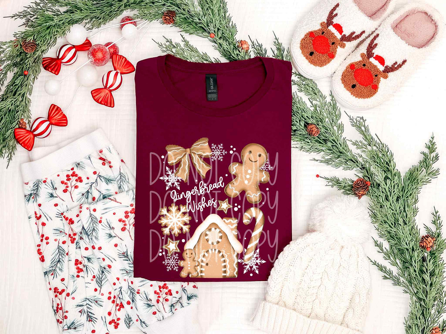 Gingerbread Wishes Tee