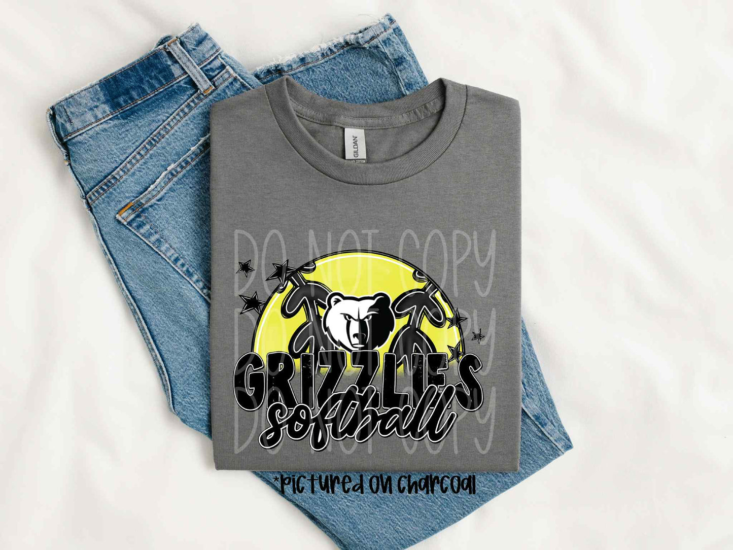 Grizzlies Softball Tee