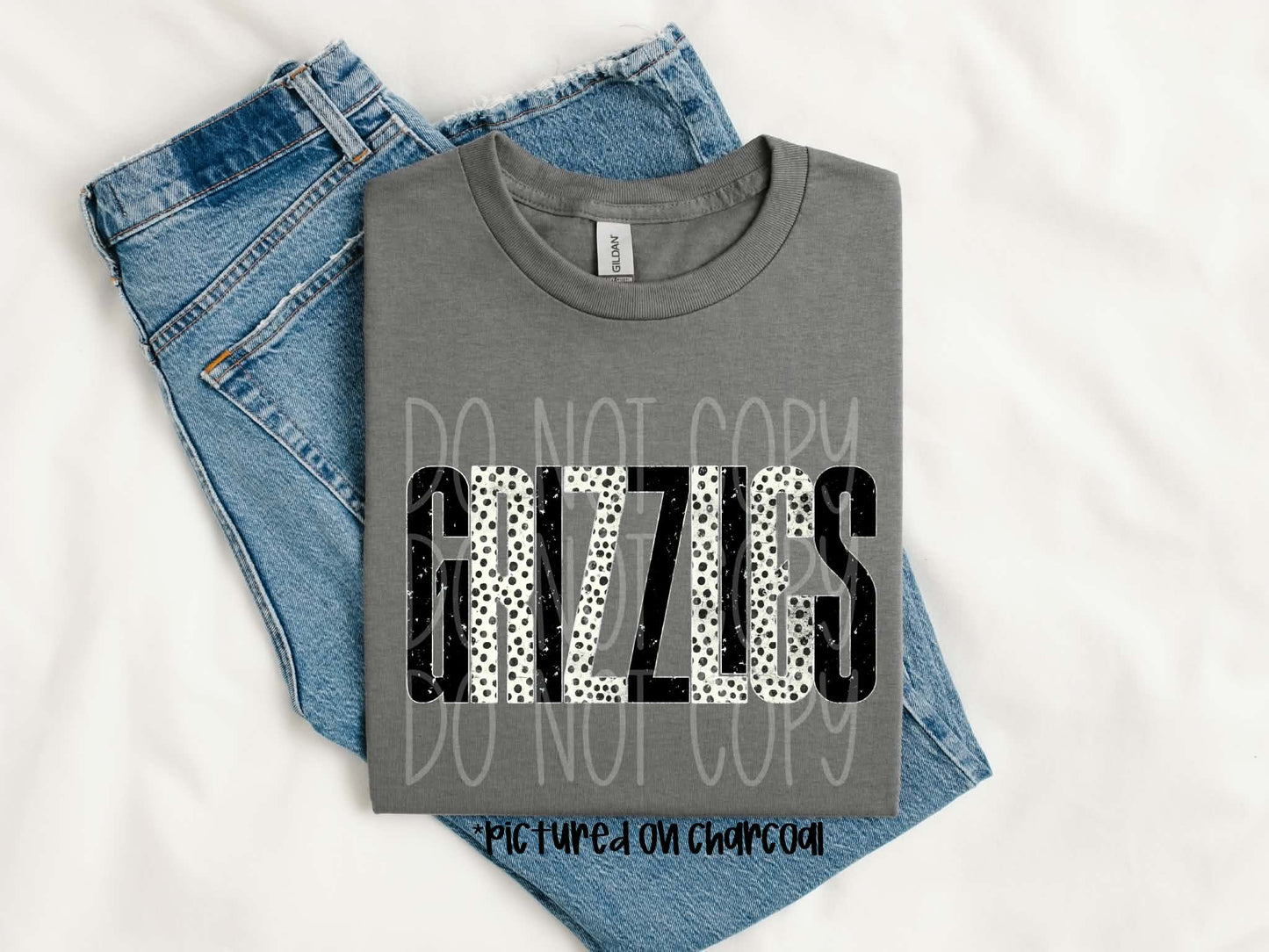 Grizzlies Distressed Tee
