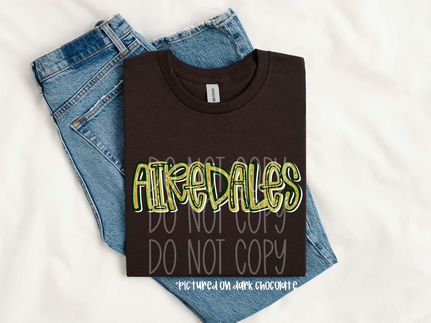 Airedales Scribble Vibe Tee
