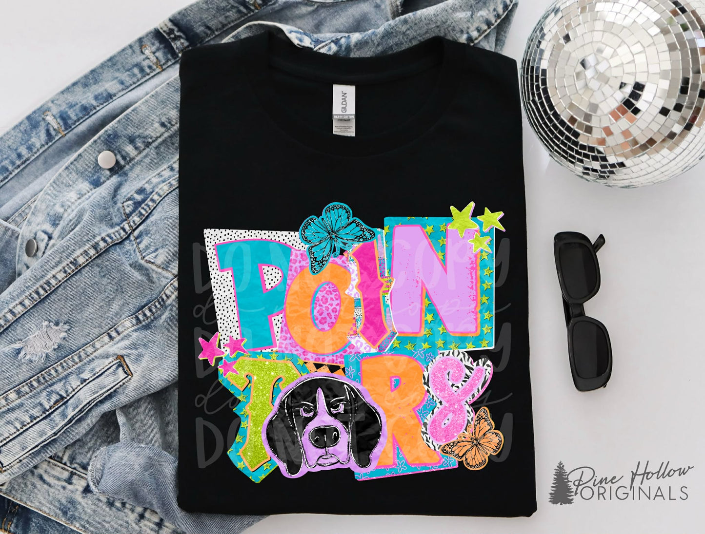 Pointers Neon Tee