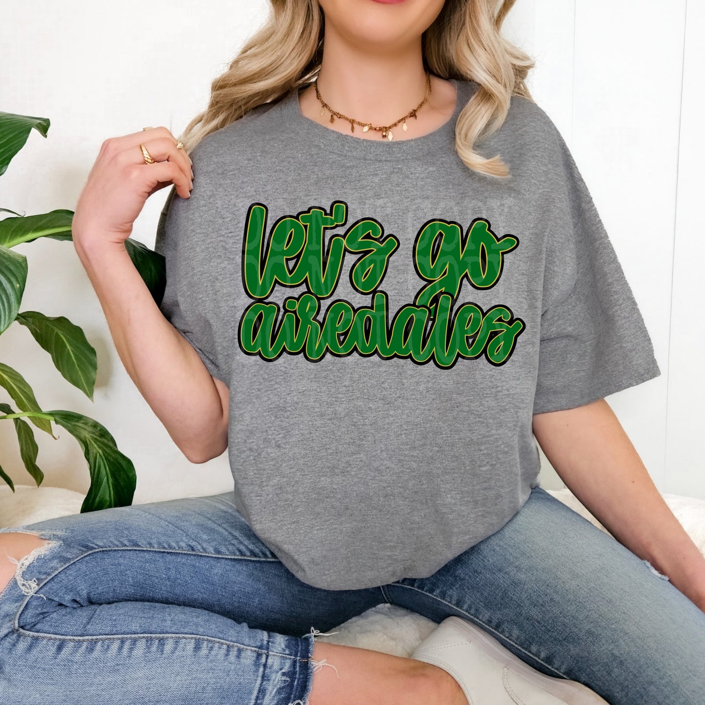 Let's Go Airedales Tee