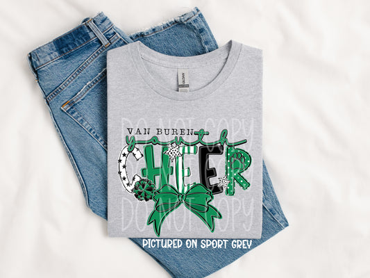 Van Buren Youth Cheer Tee