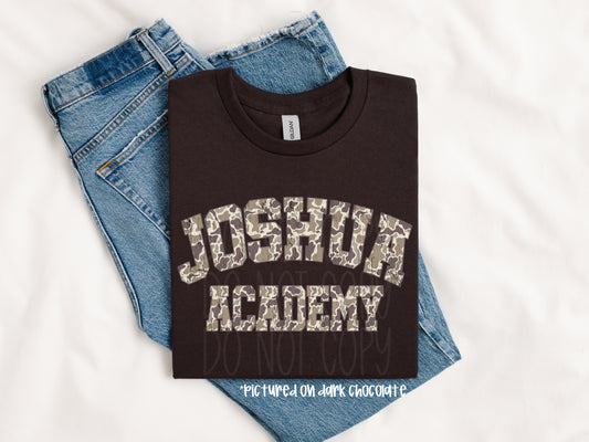 Camo Joshua Academy Tee