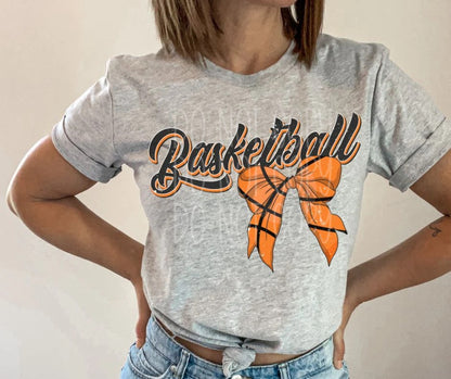 Basketball Bow Tee