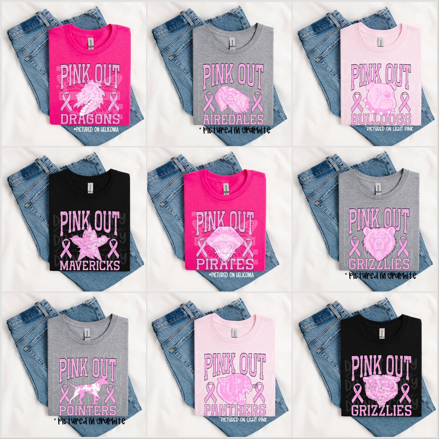 TOTW: Pink Out Mascot Tee