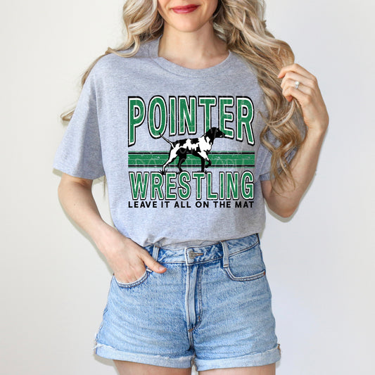 Pointer Wrestling Tee