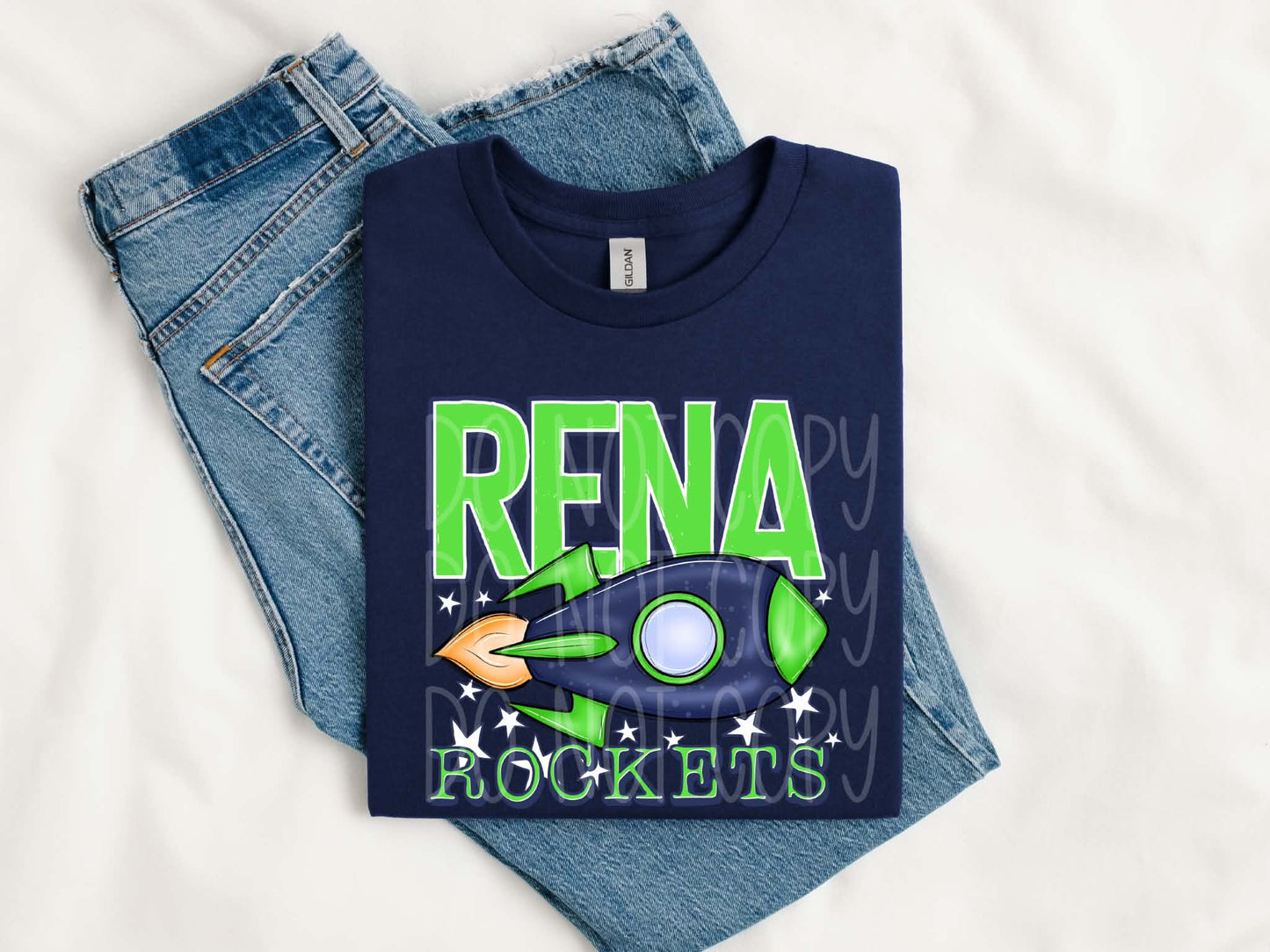 Rena Rockets with Stars Tee