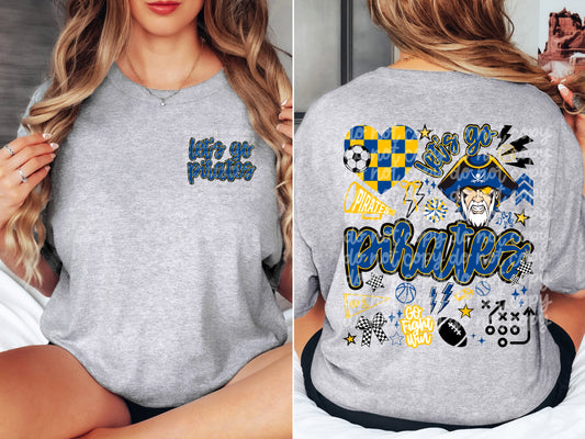 Let’s Go Pirates Tee