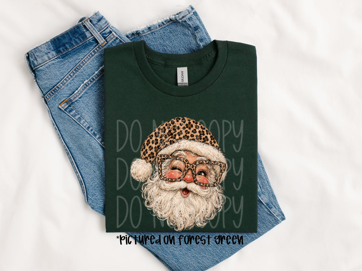 TOTW: Leopard Santa Tee