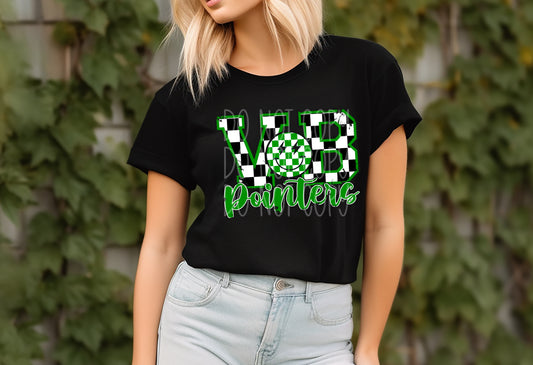 Checkered VB Pointers Tee