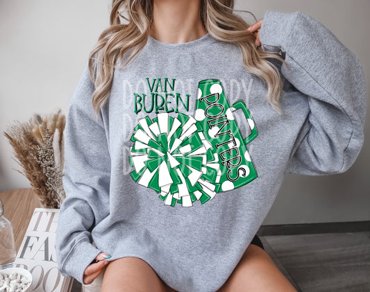 Van Buren Cheer Tee