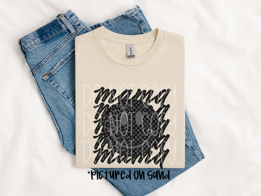 TOTW: Black Leopard Print Mama Tee